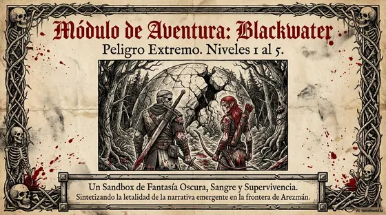 Portada de Módulo de Aventura: Blackwater