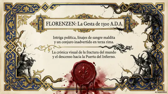 Portada de Florenzen: La Gesta de 1300 A.D.A.